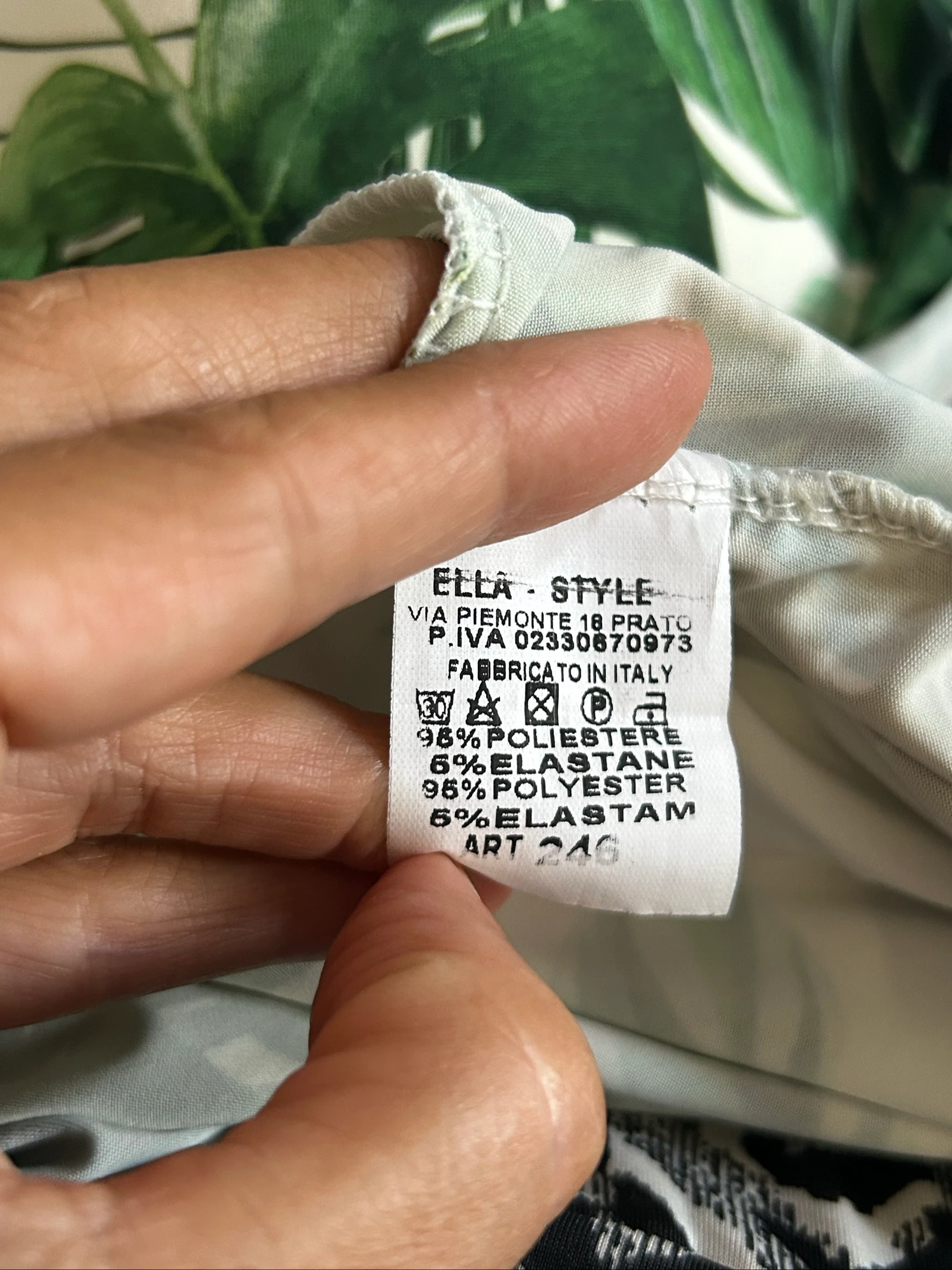 Vestido longo Made in Italy – Estampa tropical – Tamanho único S/M 🌿 – photo 10